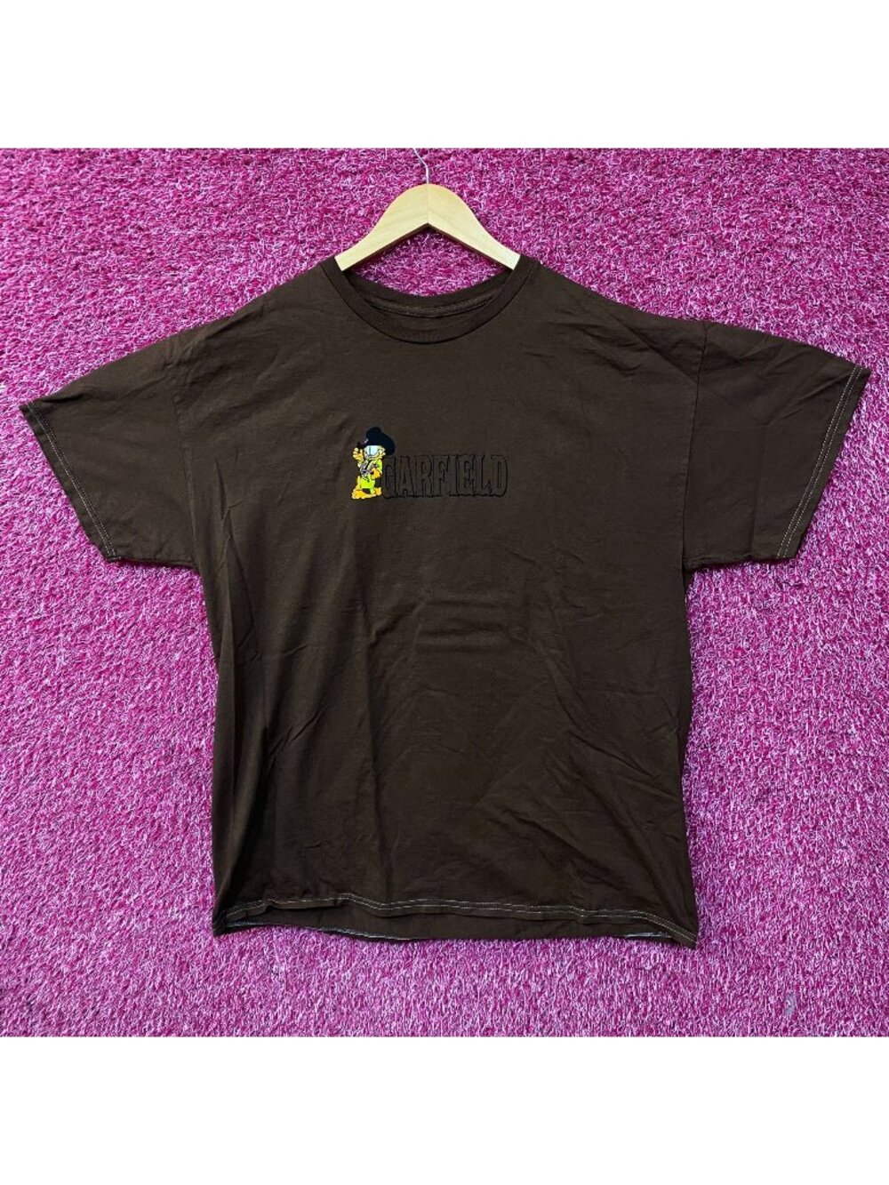 Garfield Cowboy Graphic T-Shirt XL